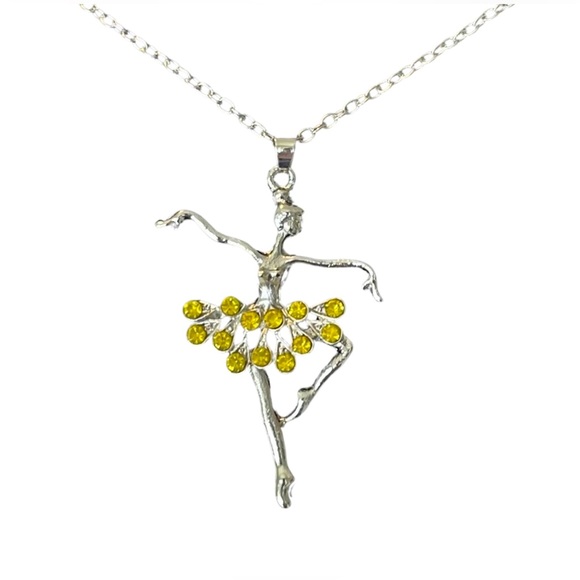 🆕 Ballerina Necklace - Yellow - Picture 5 of 12